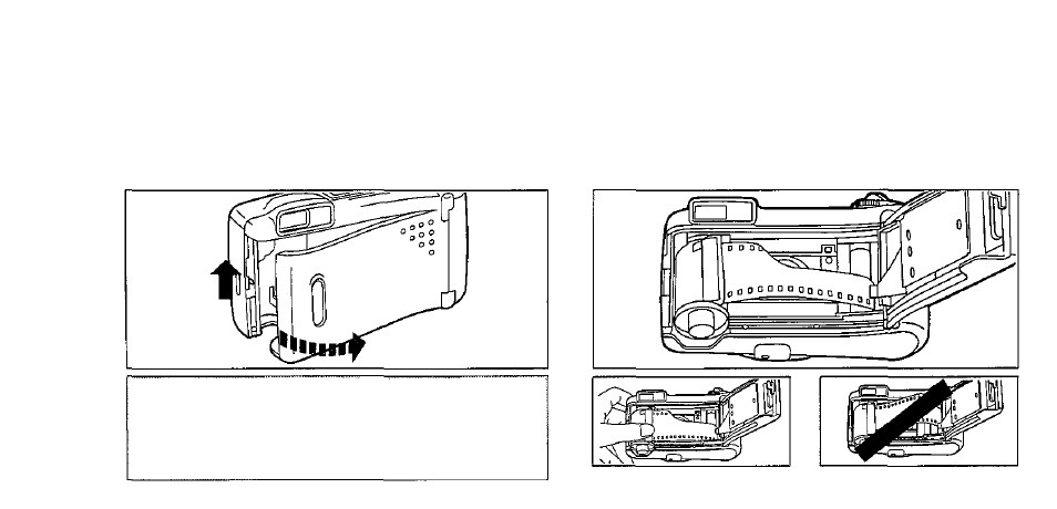 Loading the film | Olympus Infinity Zoom 211 User Manual | Page 16 / 44