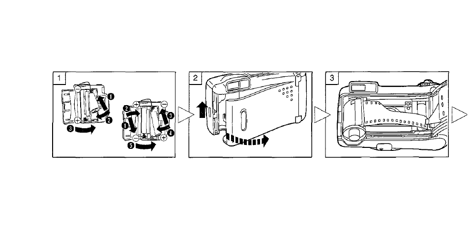 Outline of operations, Basic shooting procedures | Olympus Infinity Zoom 211 User Manual | Page 8 / 44