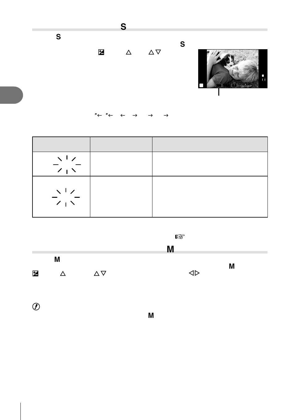 Basic operations, Choosing shutter speed ( s shutter-priority mode), 26 en | Olympus E-PL5 User Manual | Page 26 / 133