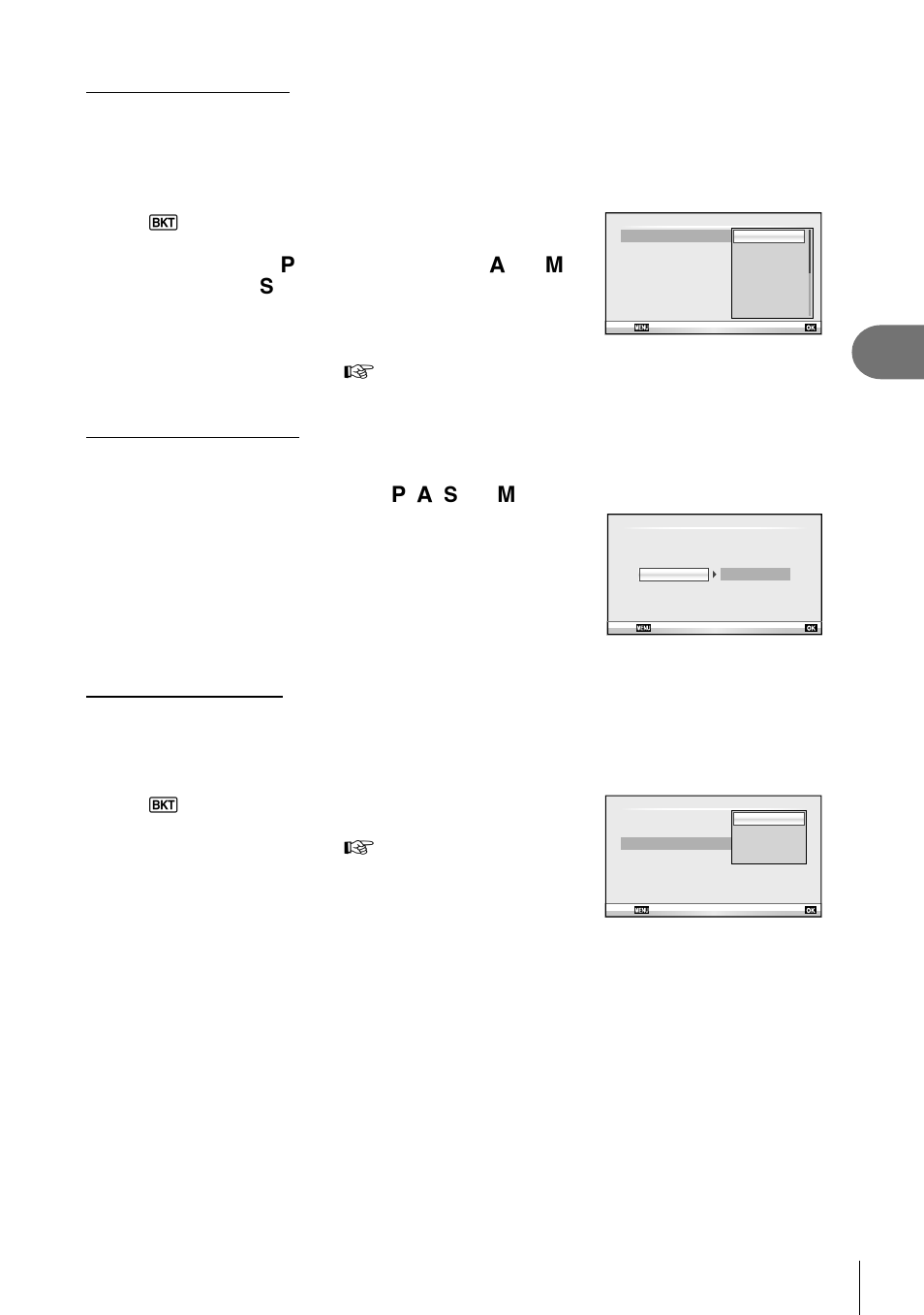Frequently-used options and customization, 63 en | Olympus E-PL5 User Manual | Page 63 / 133