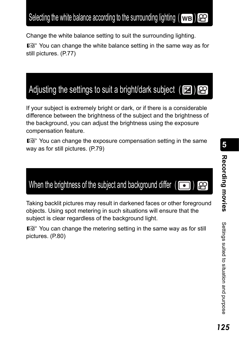 Olympus Stylus 410 Digital User Manual | Page 125 / 228