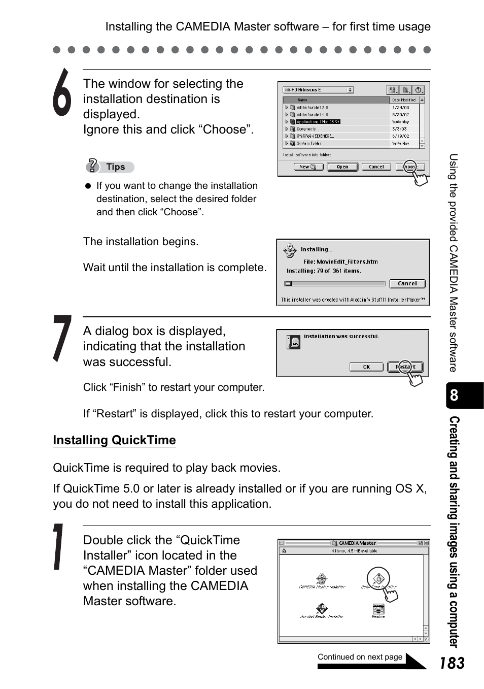 Olympus Stylus 410 Digital User Manual | Page 183 / 228