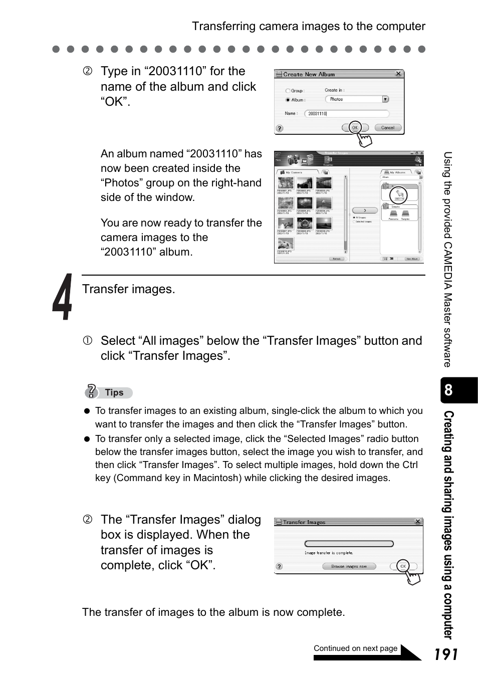 Olympus Stylus 410 Digital User Manual | Page 191 / 228