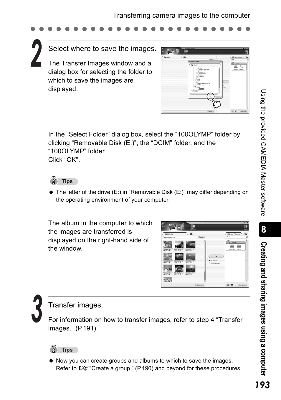 Olympus Stylus 410 Digital User Manual | Page 193 / 228