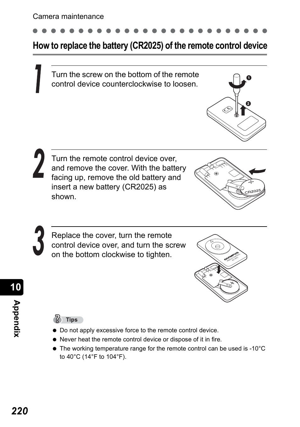 App e ndix | Olympus Stylus 410 Digital User Manual | Page 220 / 228