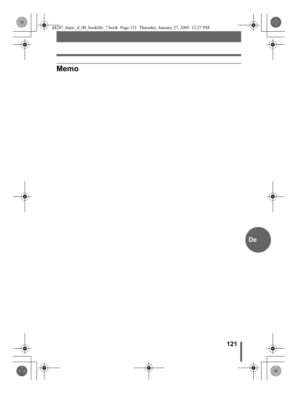 Olympus Stylus Verve S User Manual | Page 121 / 124