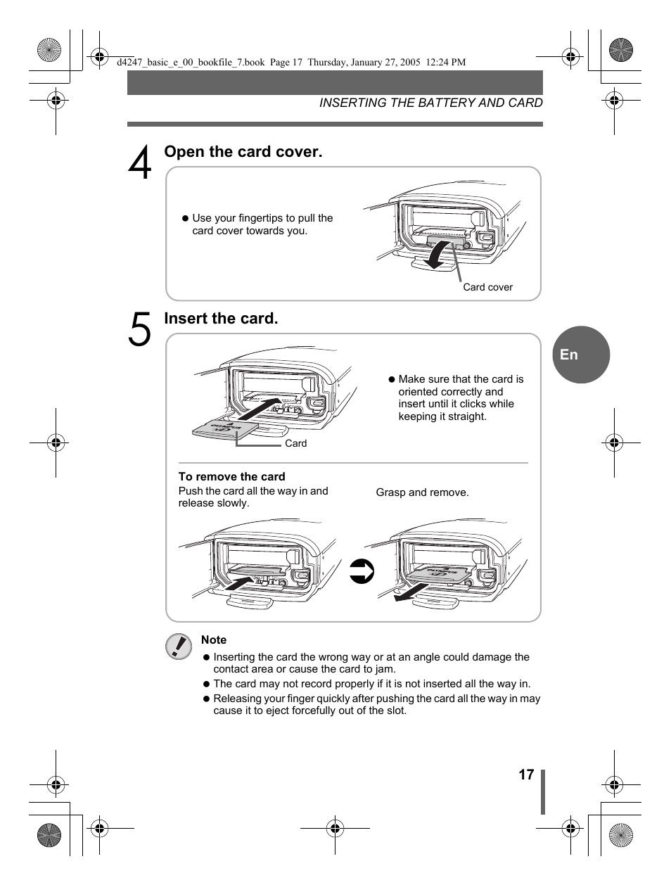Olympus Stylus Verve S User Manual | Page 17 / 124
