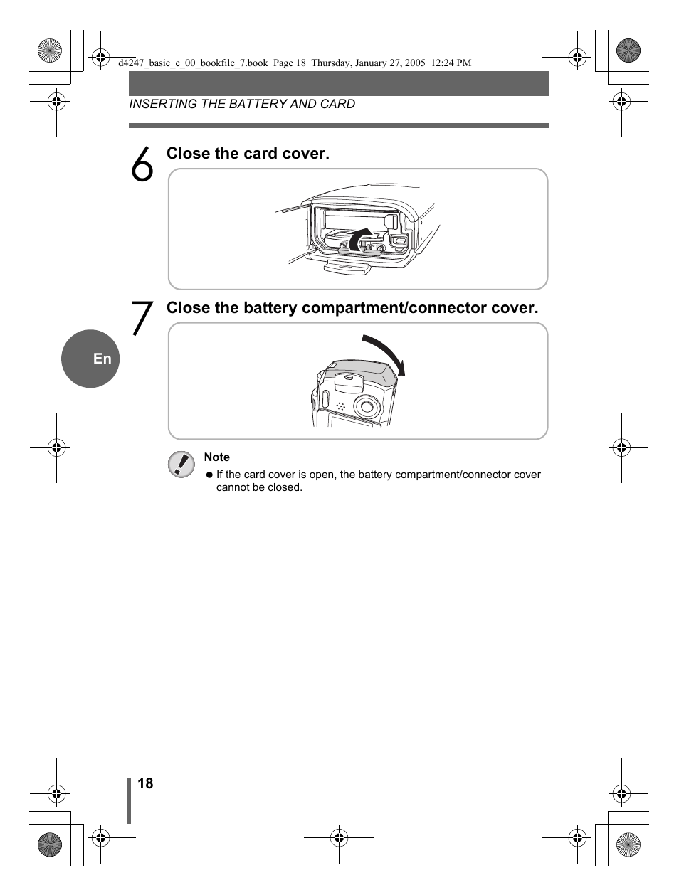 Olympus Stylus Verve S User Manual | Page 18 / 124