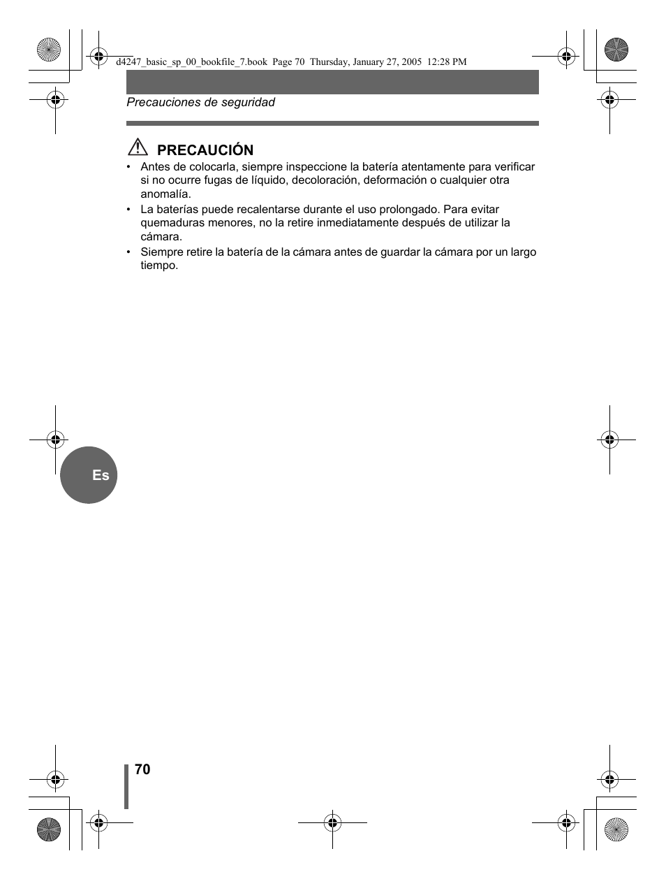 Olympus Stylus Verve S User Manual | Page 70 / 124