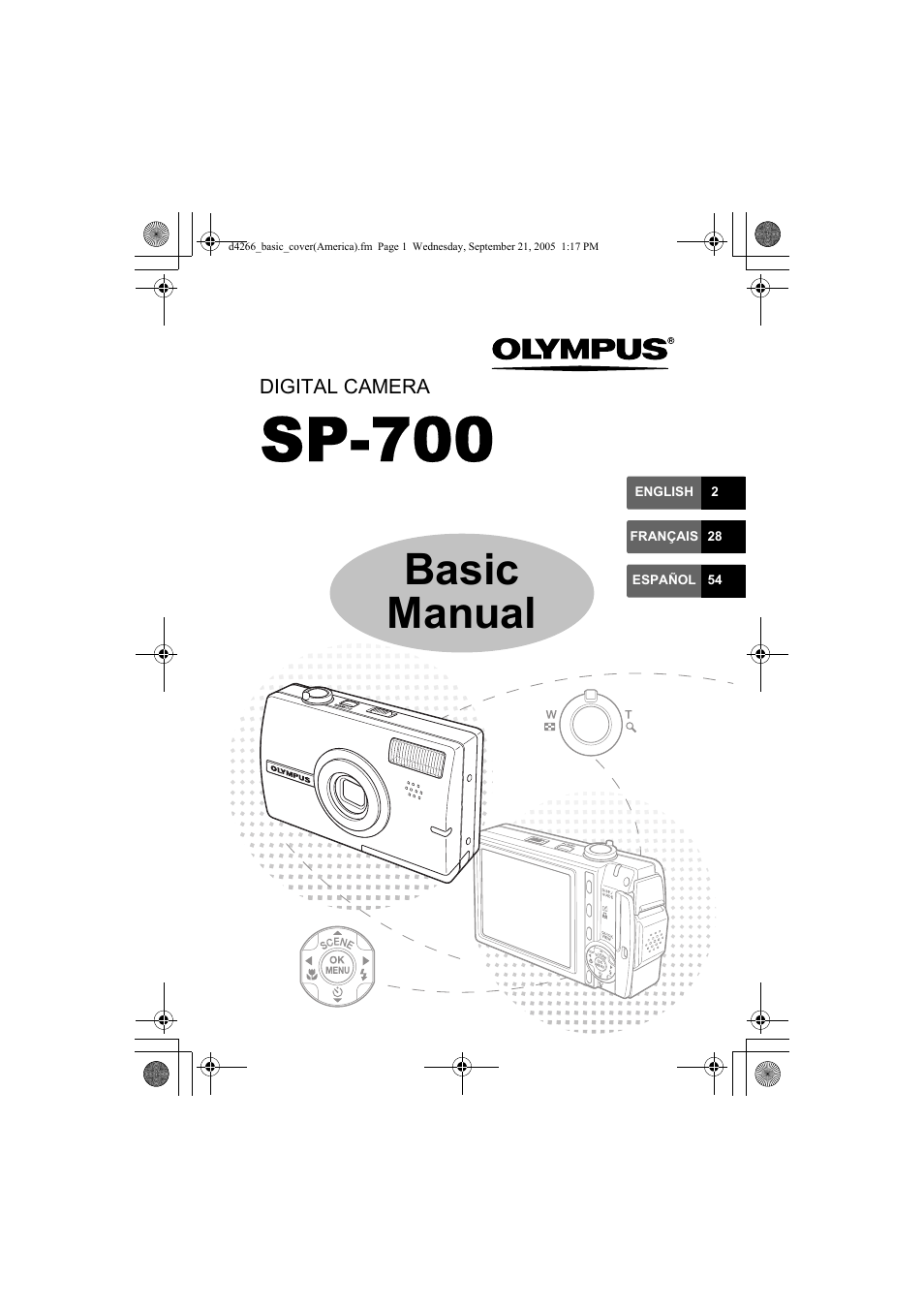 Olympus SP-700 User Manual | 84 pages