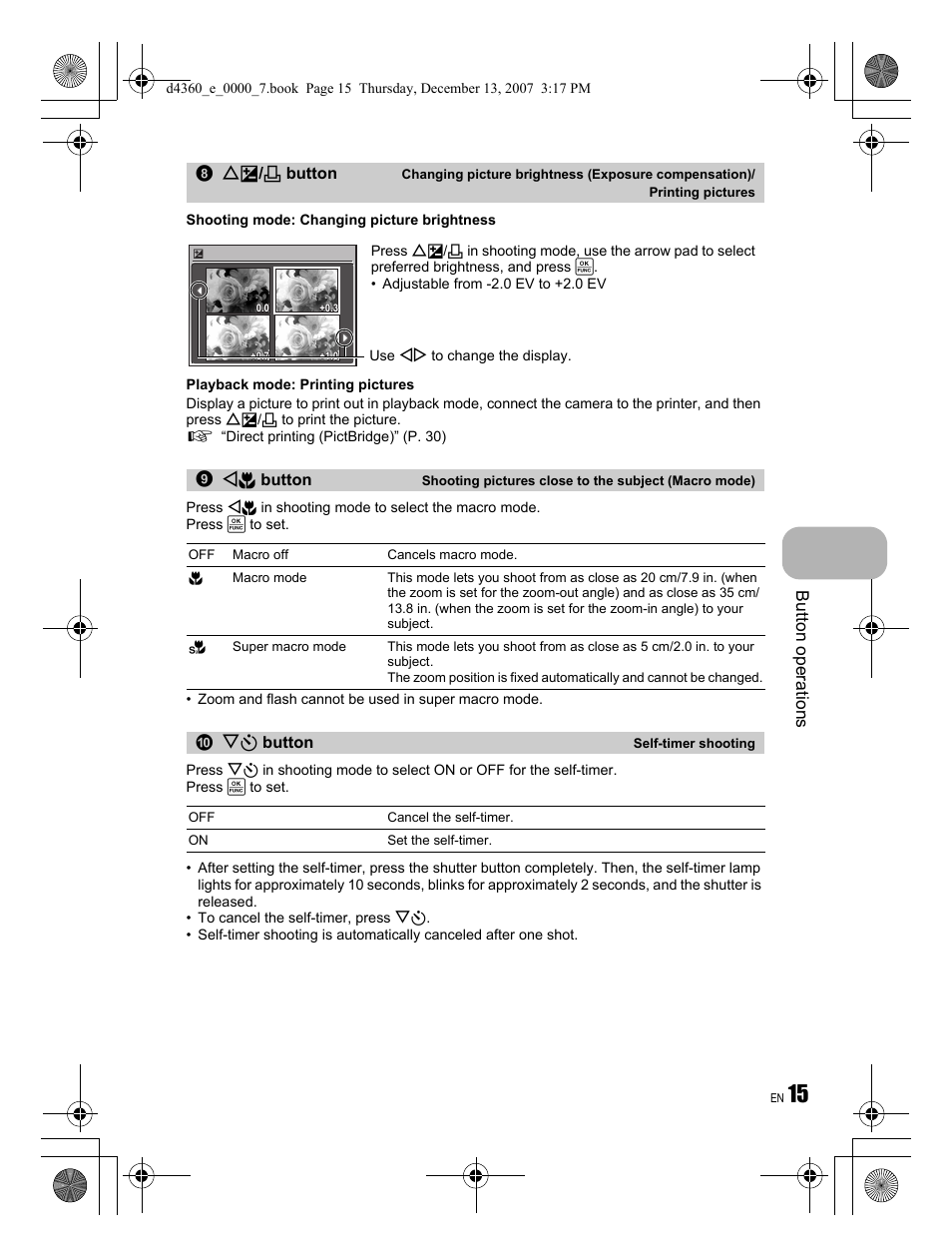 Olympus FE-350 User Manual | Page 15 / 68