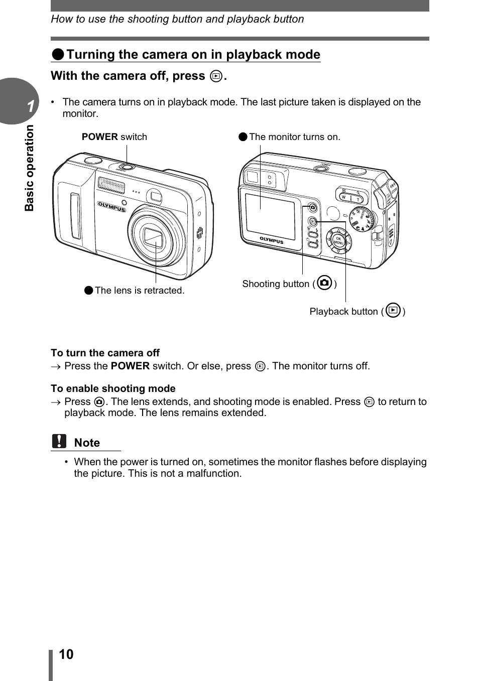 Olympus D-595 Zoom User Manual | Page 10 / 156