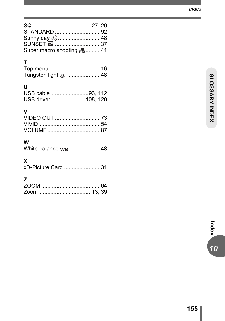Olympus D-595 Zoom User Manual | Page 155 / 156