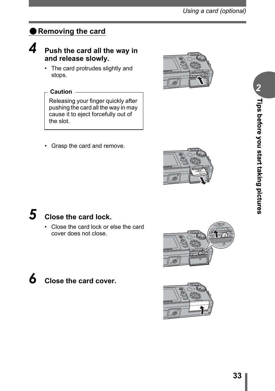 Olympus D-595 Zoom User Manual | Page 33 / 156