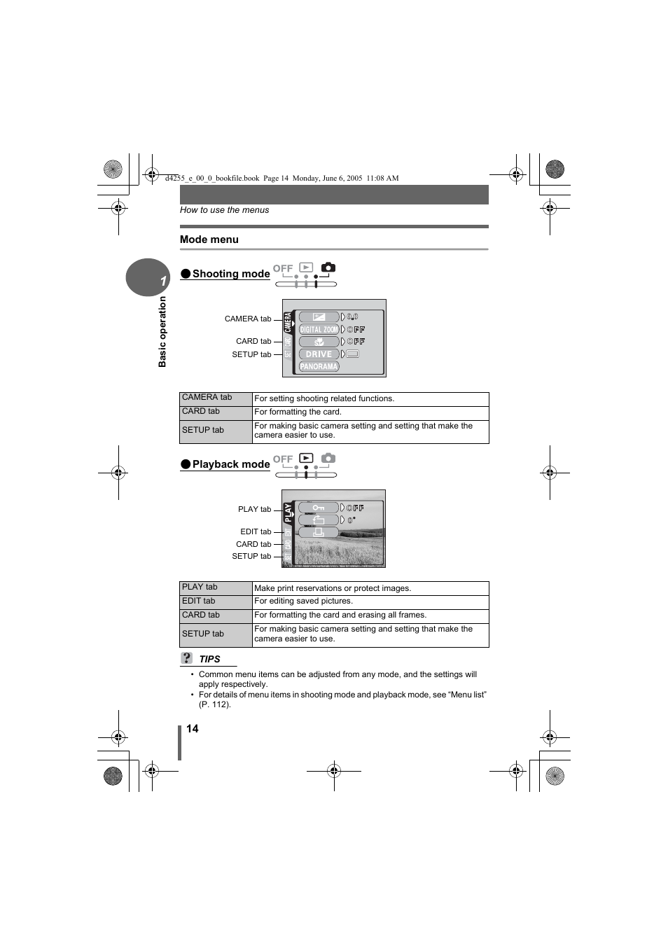 Olympus D-555 Zoom ImageLink User Manual | Page 14 / 124