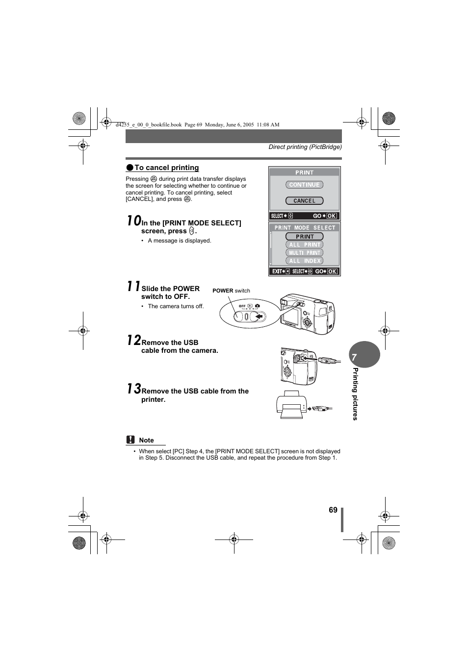 Olympus D-555 Zoom ImageLink User Manual | Page 69 / 124