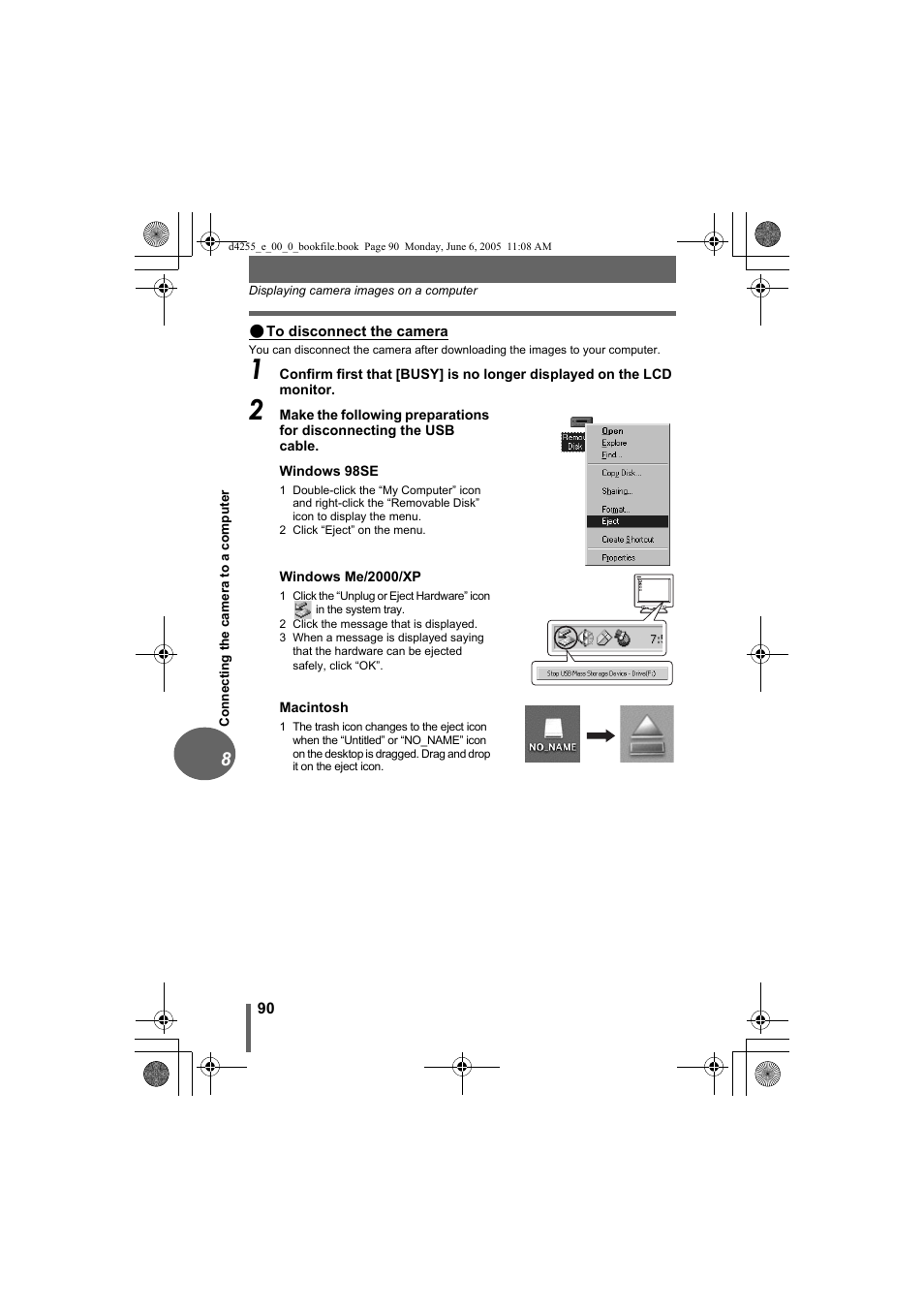 P. 90 | Olympus D-555 Zoom ImageLink User Manual | Page 90 / 124