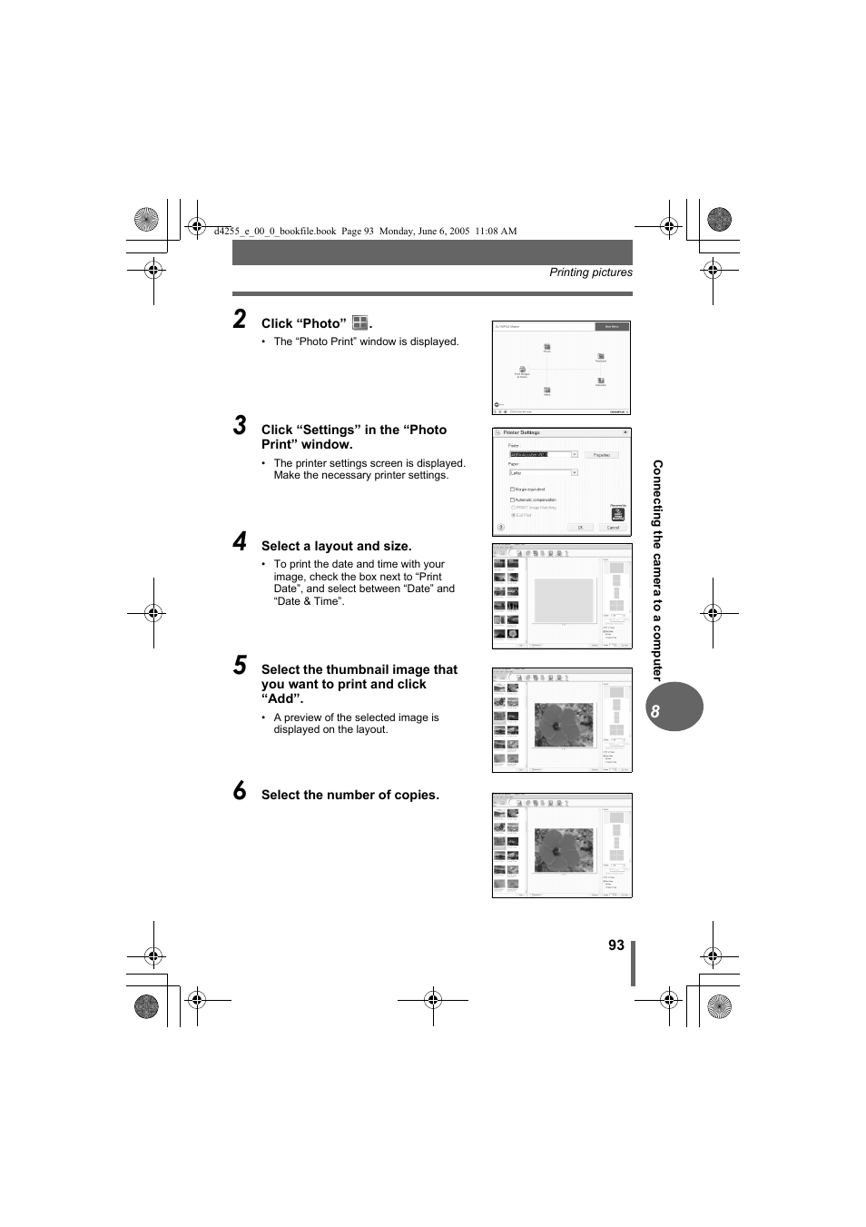Olympus D-555 Zoom ImageLink User Manual | Page 93 / 124