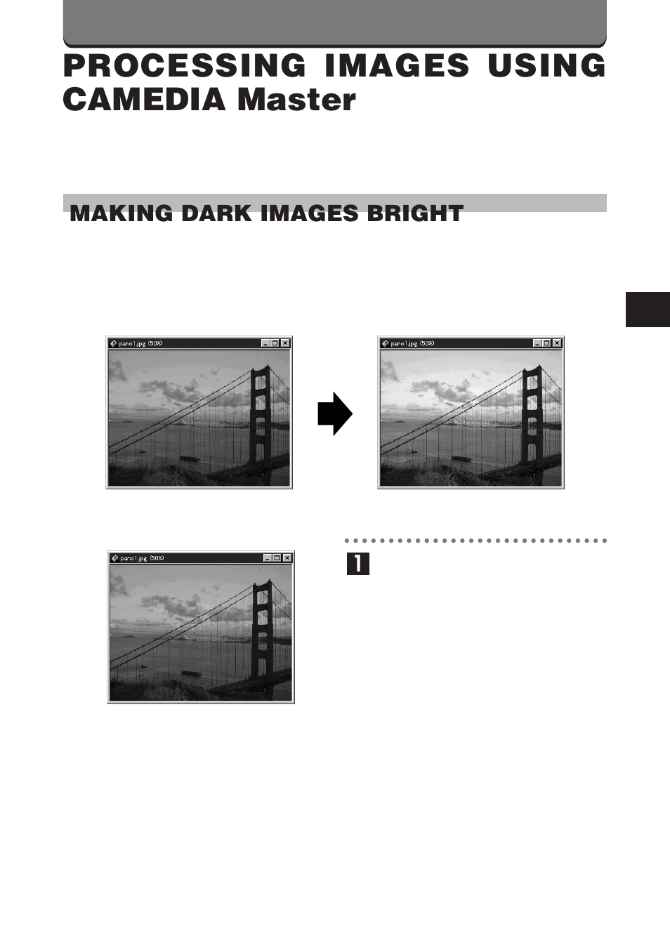 Processing images using camedia master | Olympus C-3000 Zoom User Manual | Page 37 / 86