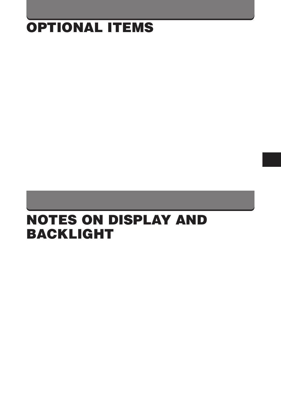 Optional items | Olympus C-3000 Zoom User Manual | Page 79 / 86