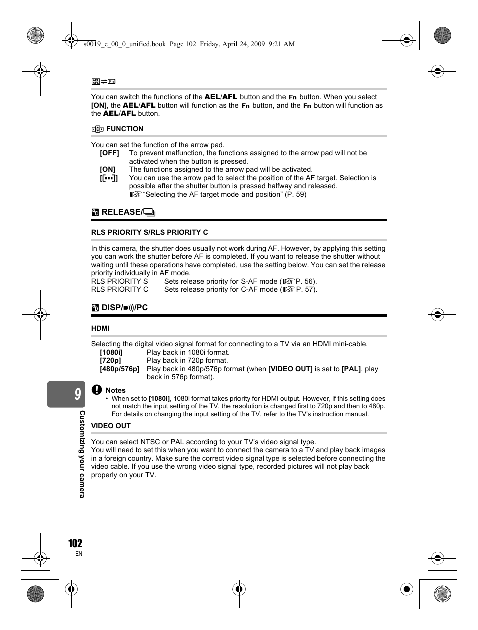 Olympus E-P1 User Manual | Page 102 / 164