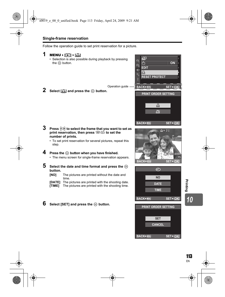 Olympus E-P1 User Manual | Page 113 / 164