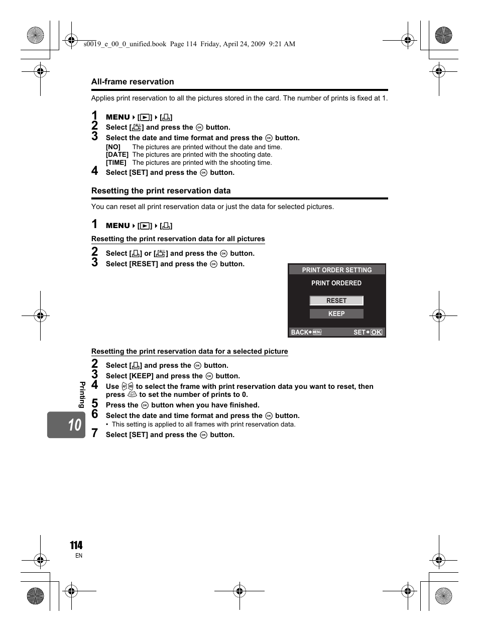 Olympus E-P1 User Manual | Page 114 / 164