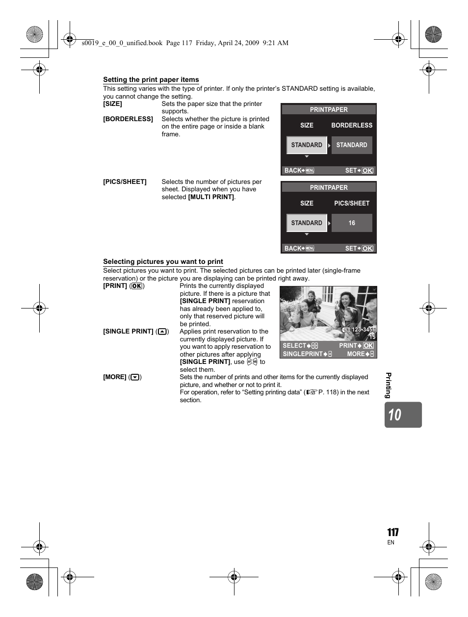 Olympus E-P1 User Manual | Page 117 / 164