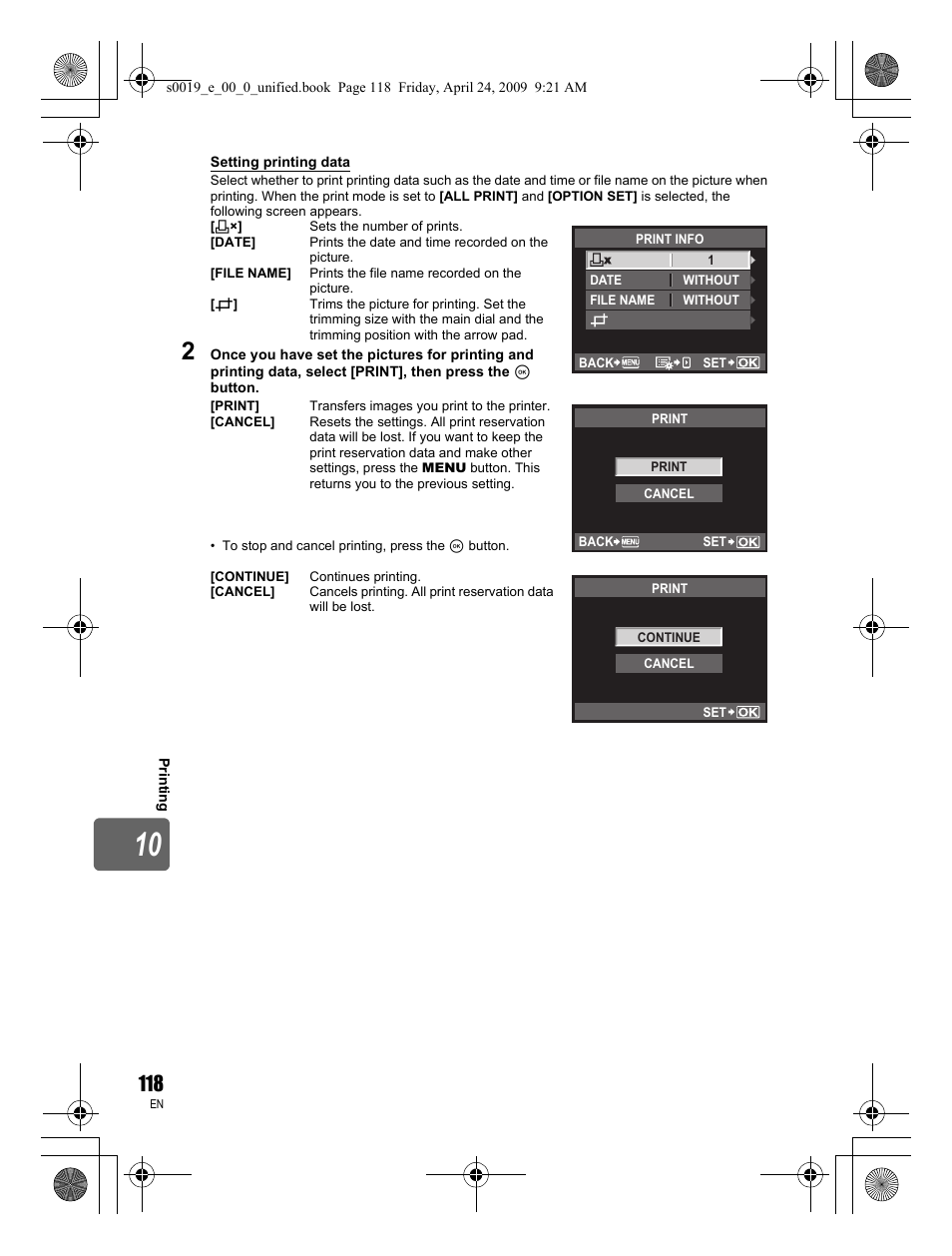 Olympus E-P1 User Manual | Page 118 / 164