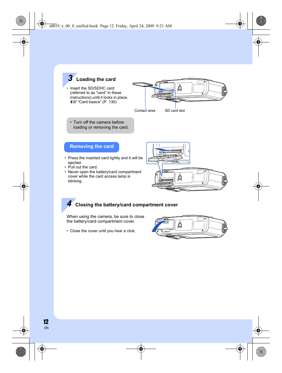 Olympus E-P1 User Manual | Page 12 / 164