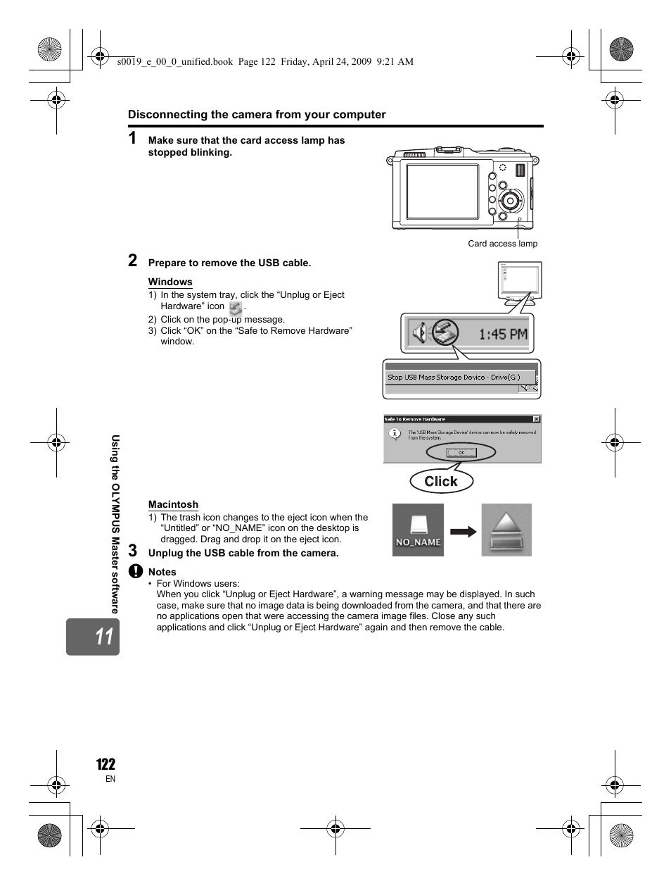 Olympus E-P1 User Manual | Page 122 / 164