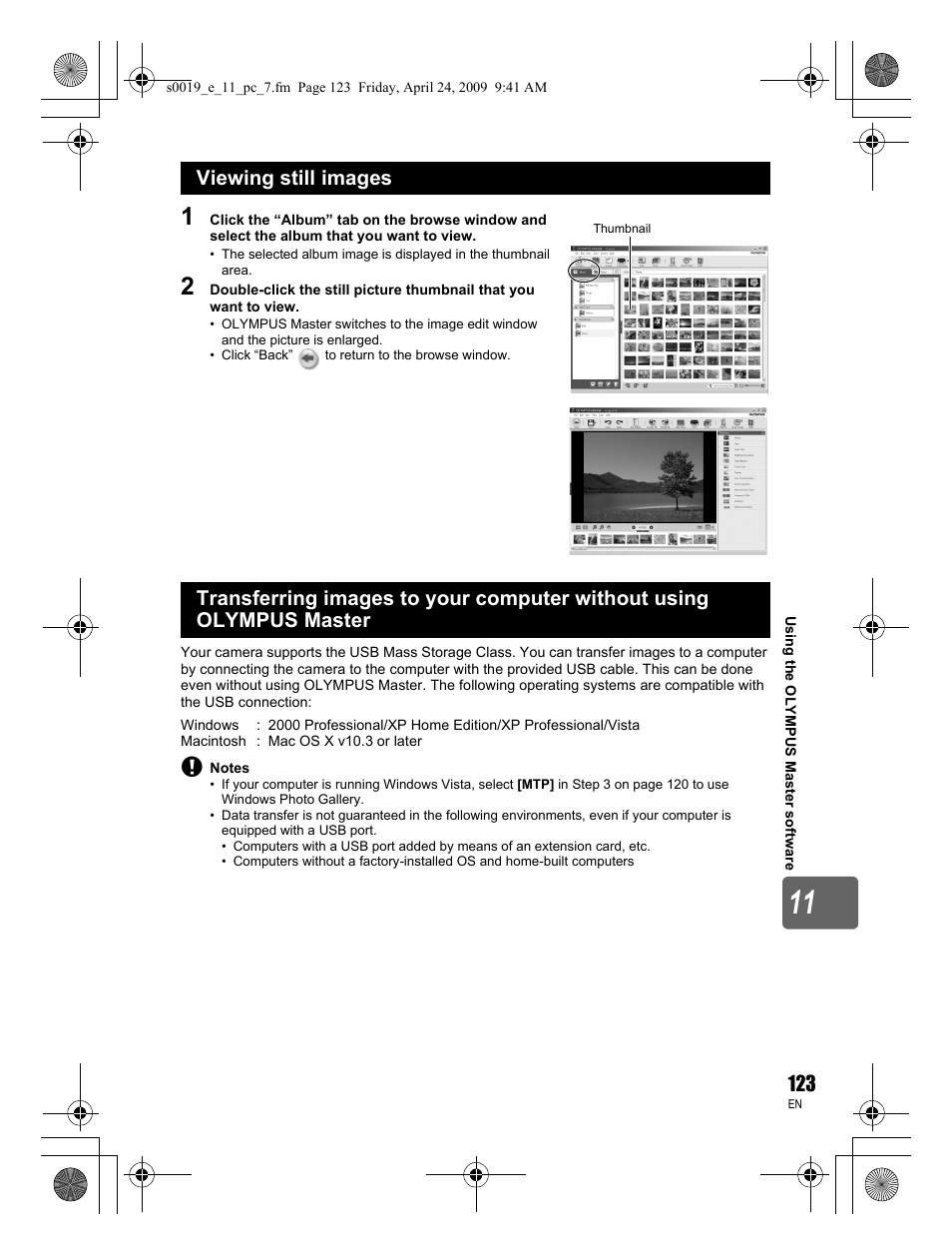 Olympus E-P1 User Manual | Page 123 / 164