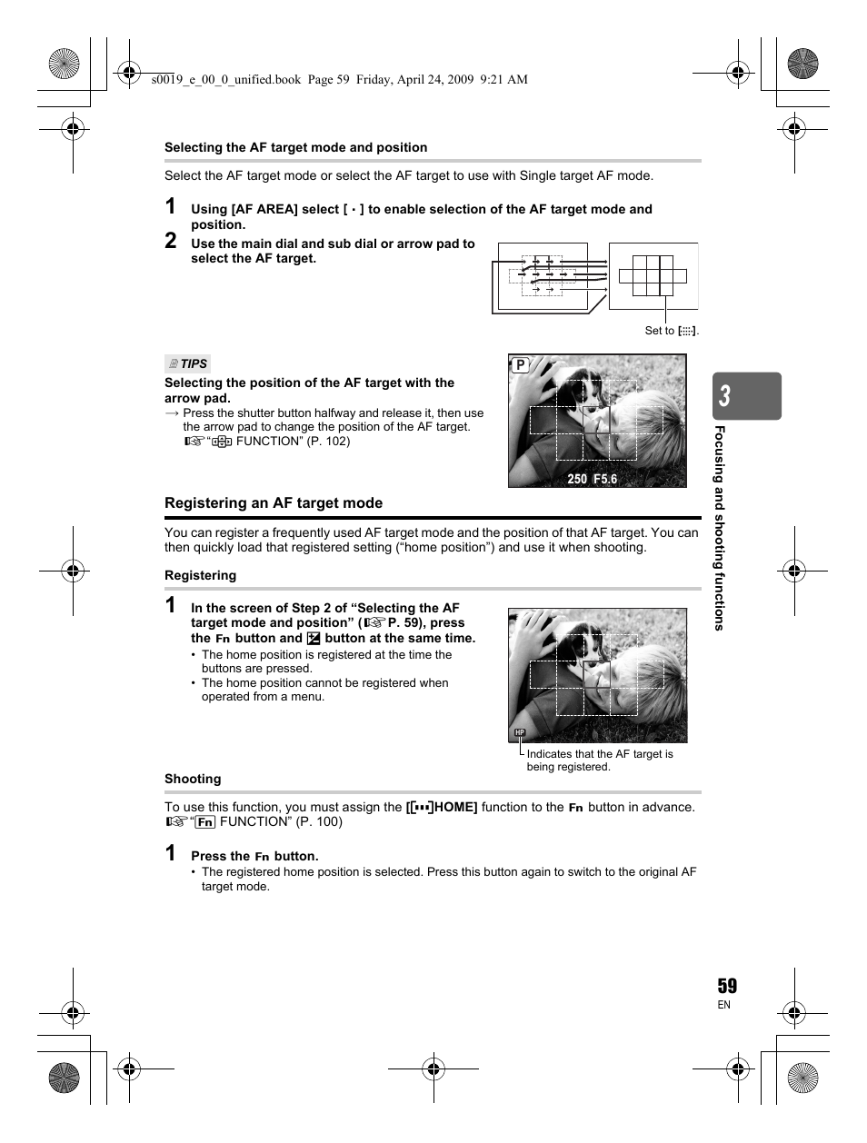 Olympus E-P1 User Manual | Page 59 / 164