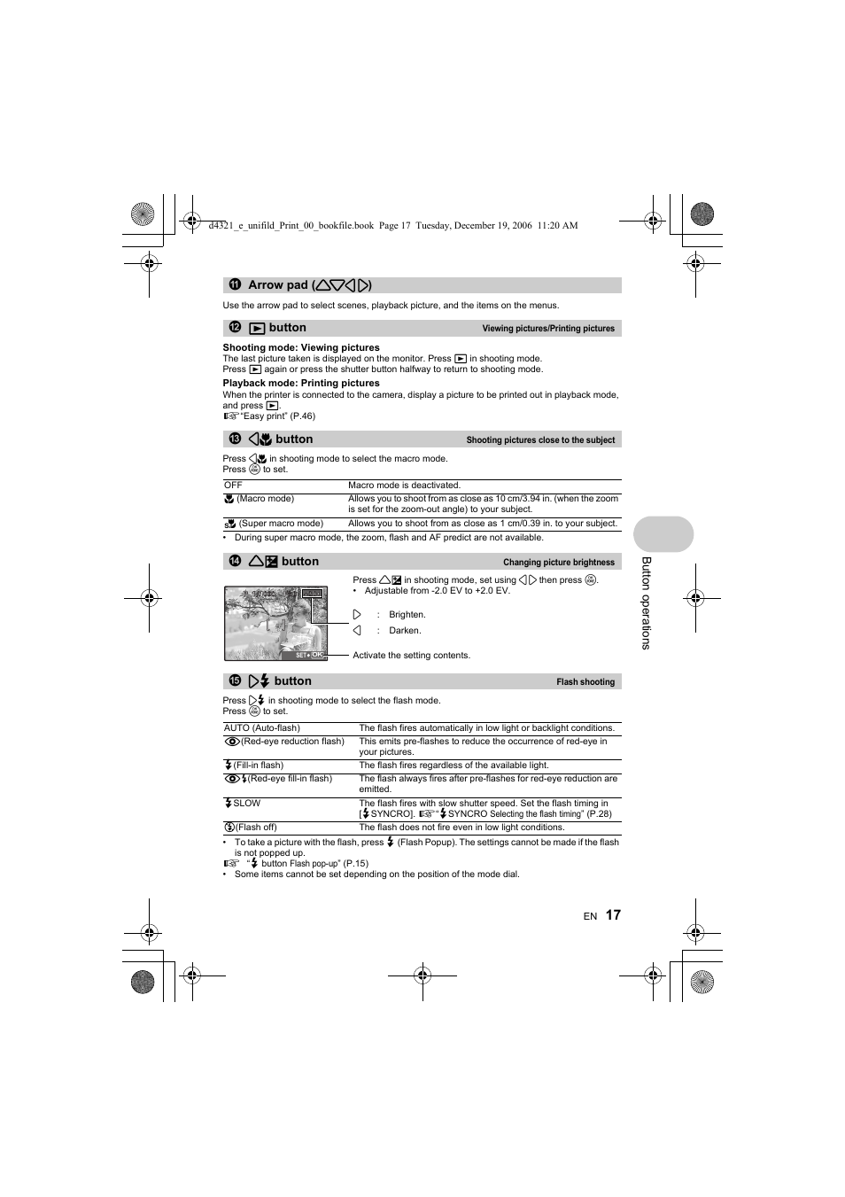 Olympus SP-550 UZ User Manual | Page 17 / 100