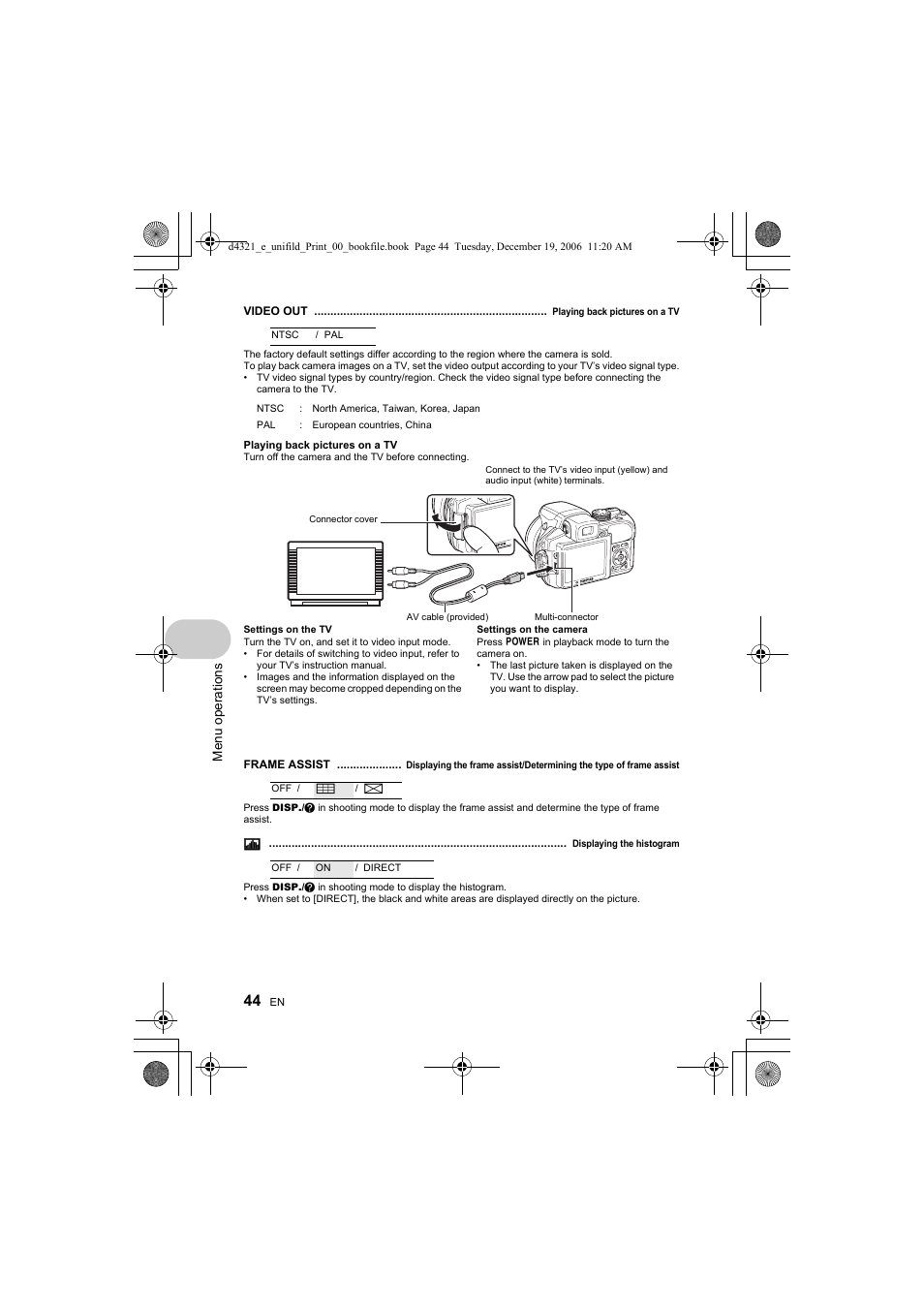 Olympus SP-550 UZ User Manual | Page 44 / 100