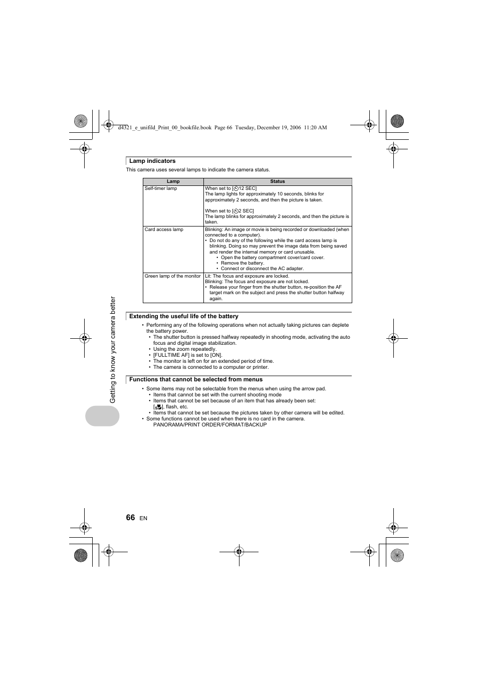 Olympus SP-550 UZ User Manual | Page 66 / 100