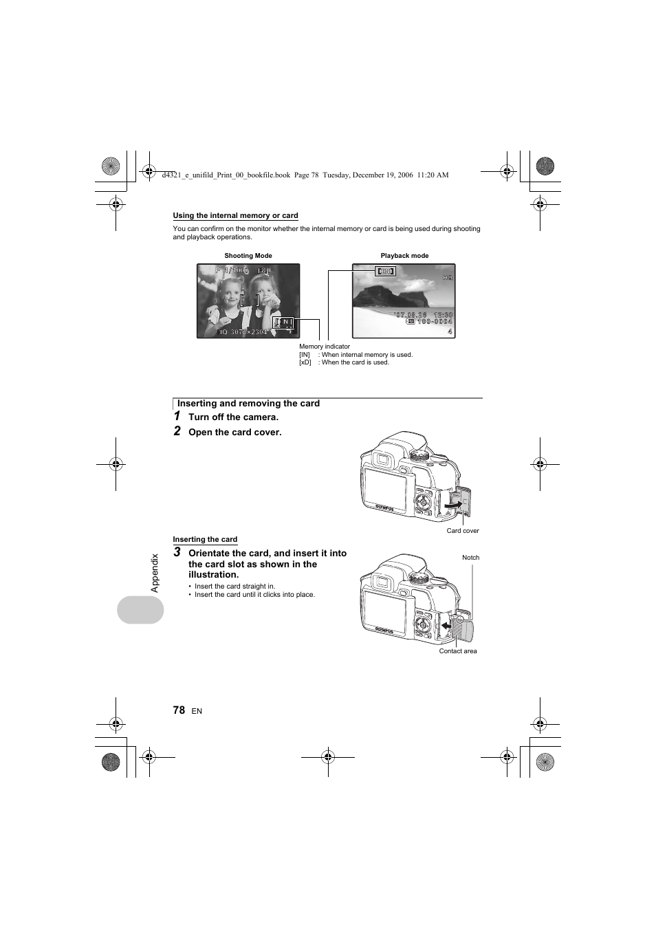 Olympus SP-550 UZ User Manual | Page 78 / 100