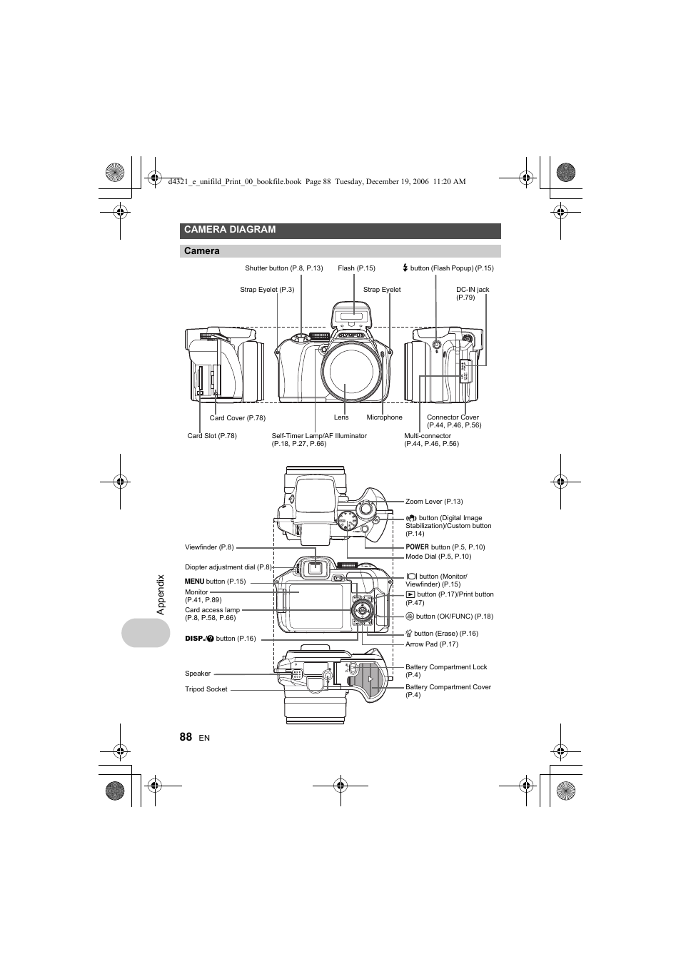 Olympus SP-550 UZ User Manual | Page 88 / 100