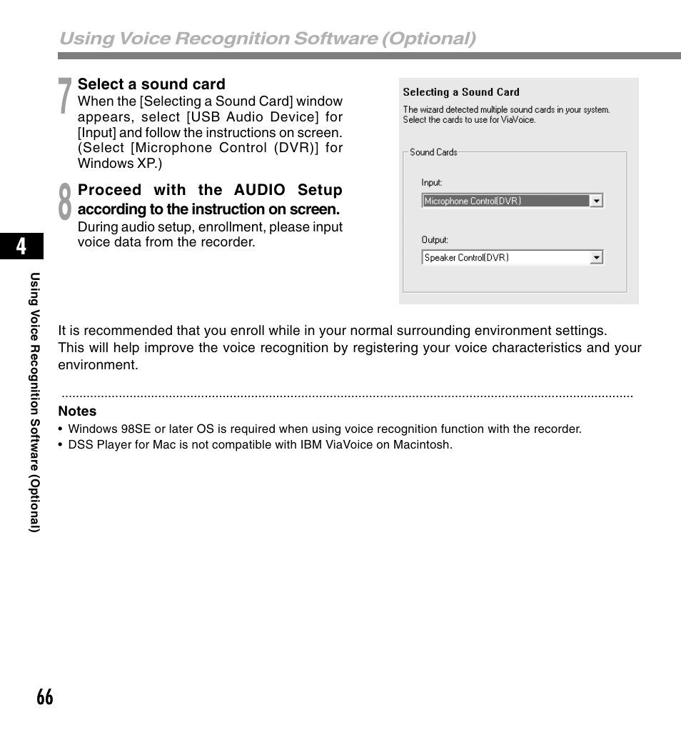Olympus DS-4000 User Manual | Page 66 / 88