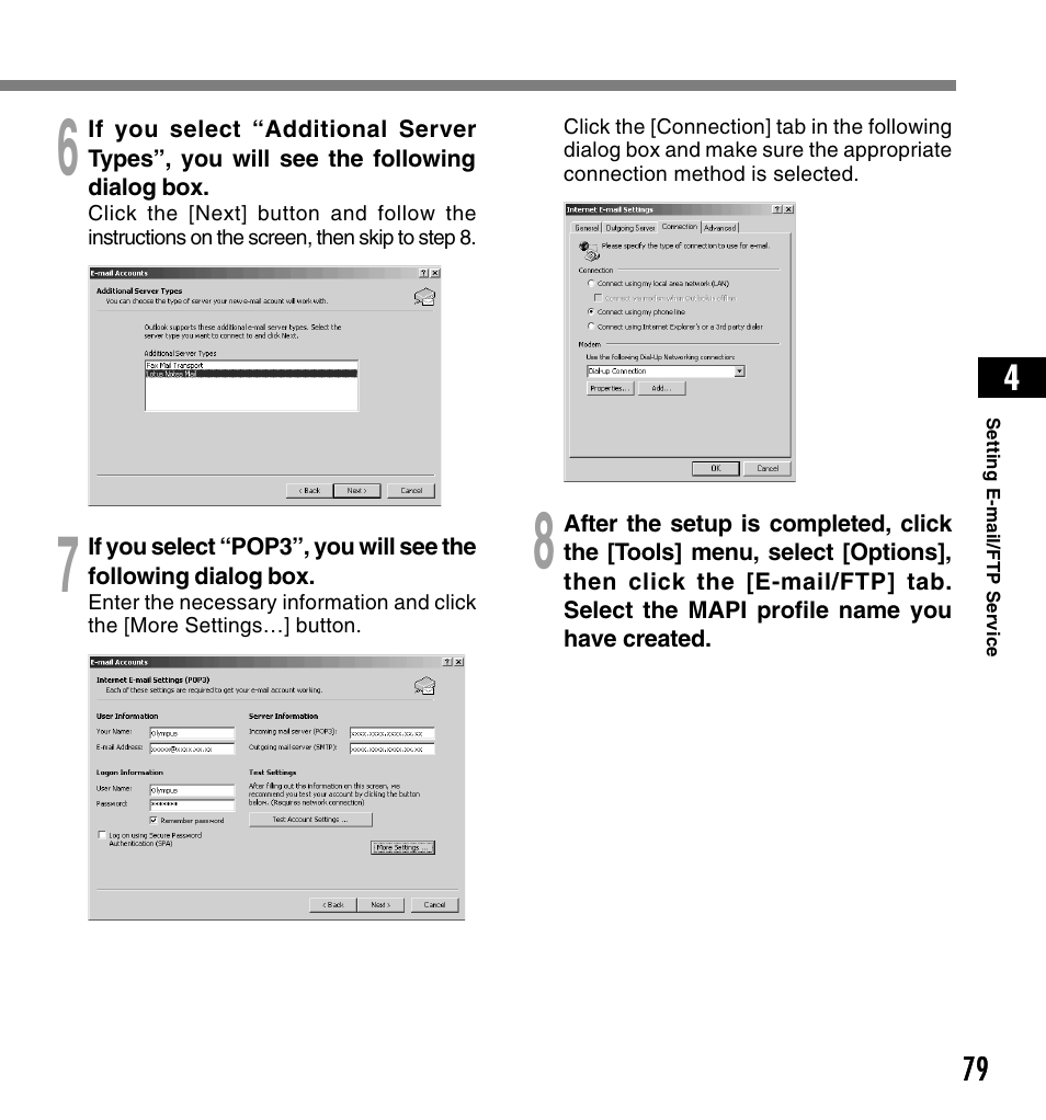 Olympus DS-4000 User Manual | Page 79 / 88