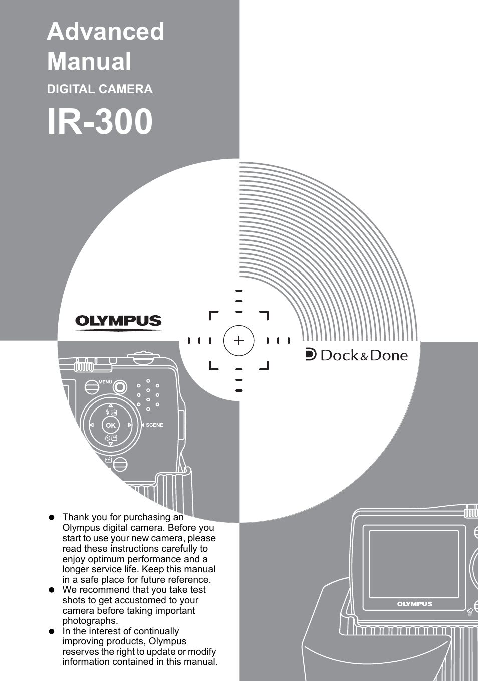 Olympus IR-300 User Manual | 182 pages