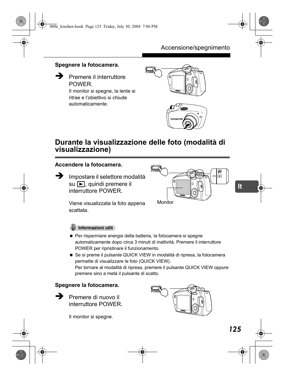 Olympus Stylus Verve User Manual | Page 125 / 163