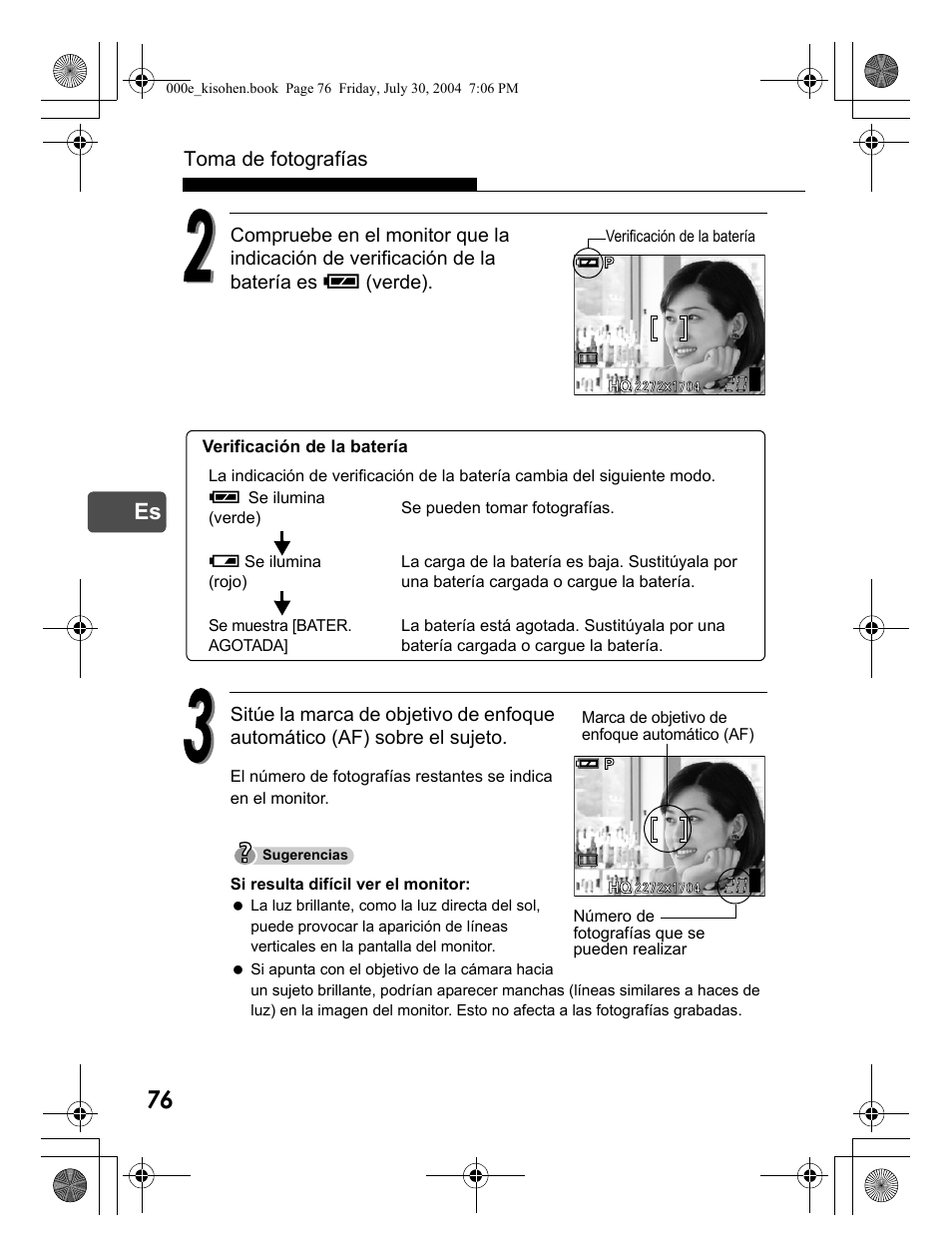Olympus Stylus Verve User Manual | Page 76 / 163
