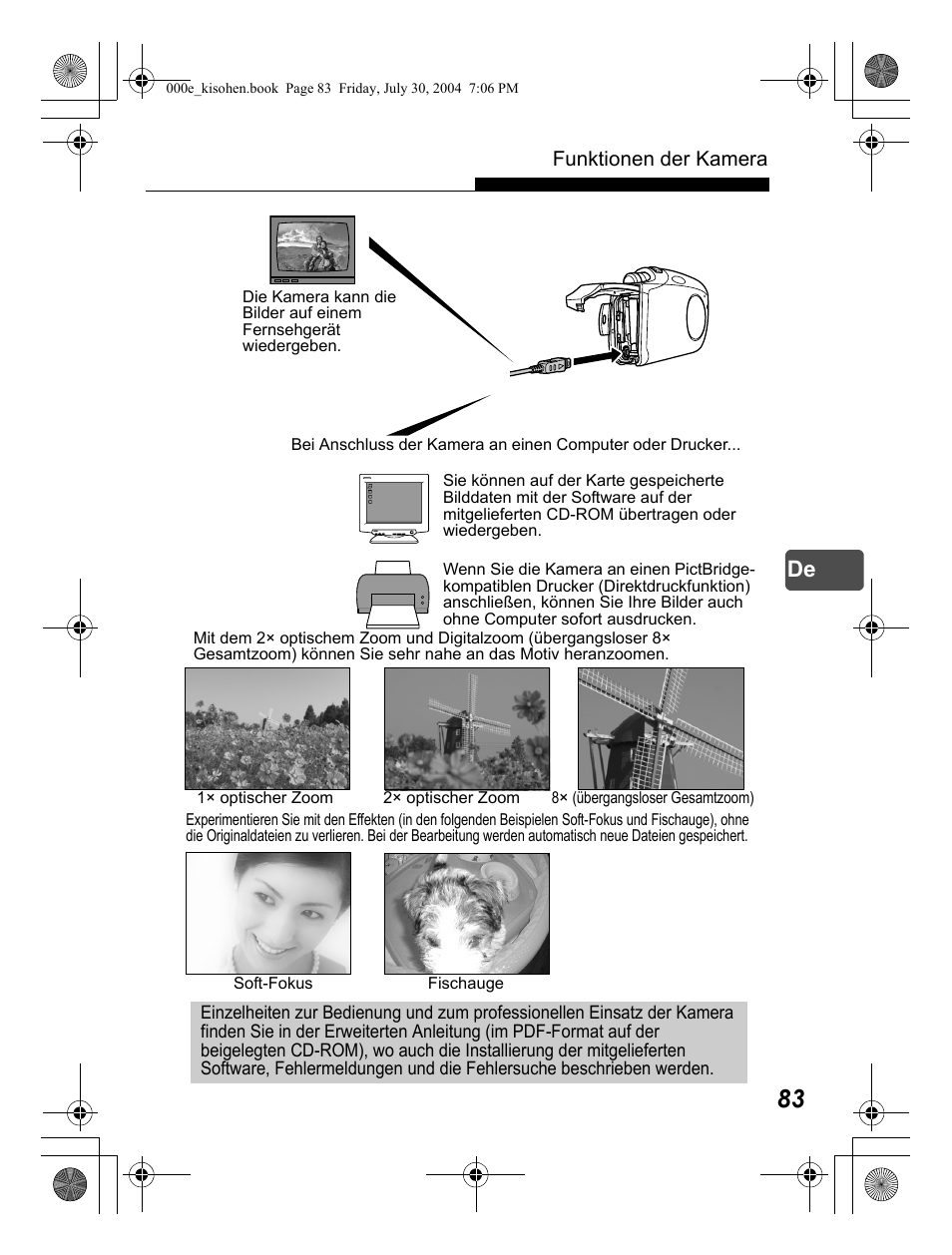 Olympus Stylus Verve User Manual | Page 83 / 163