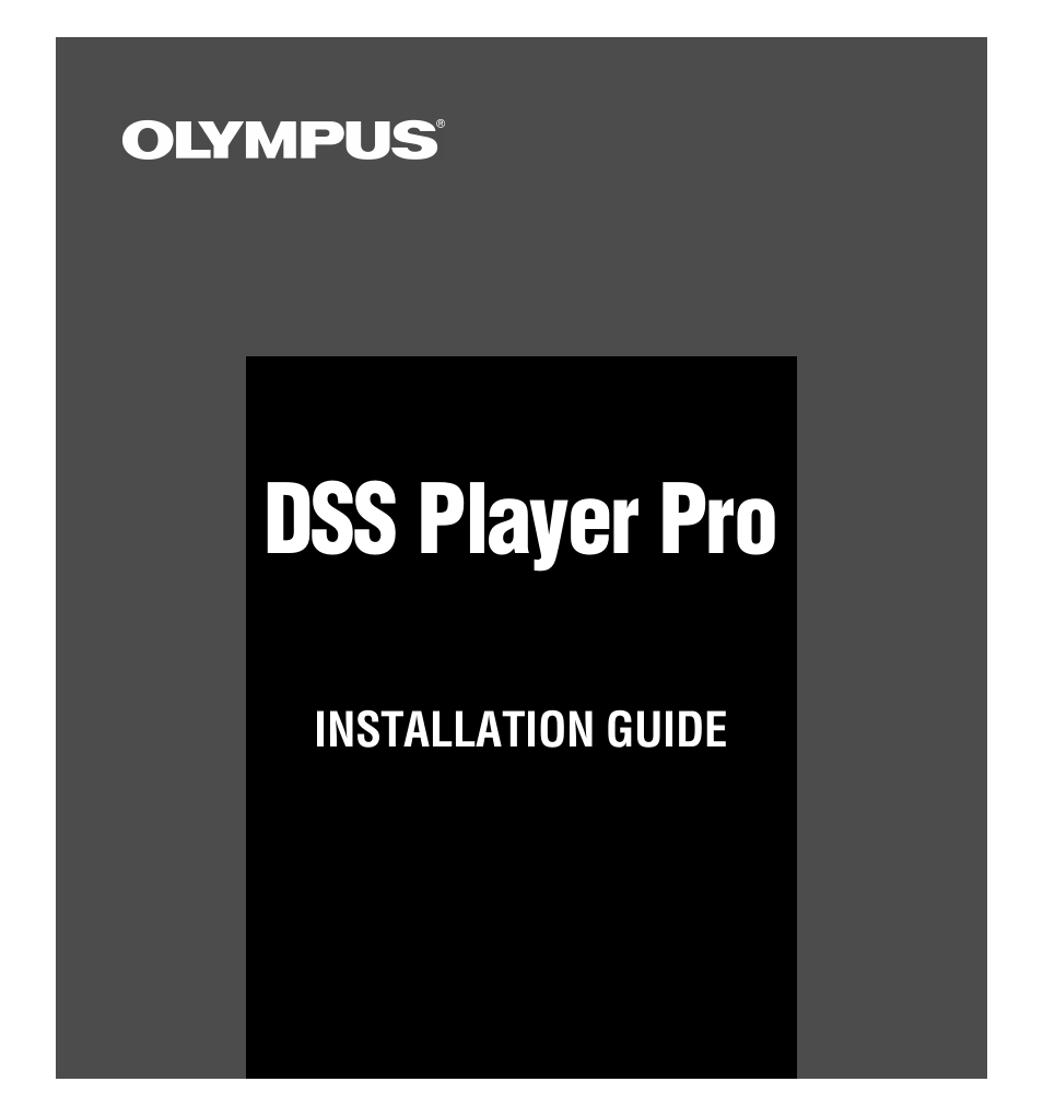 Olympus DS-3000 User Manual | 20 pages