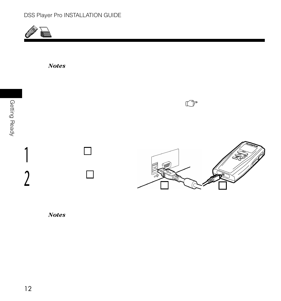 Connecting the ds-3000 digital recorder | Olympus DS-3000 User Manual | Page 12 / 20