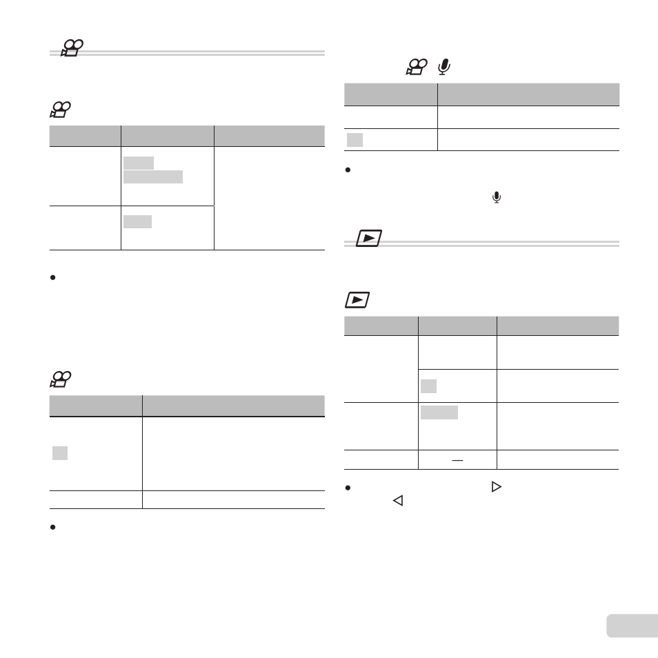 A movie menu, Q playback menu, Playing back images automatically | 31 en | Olympus VG-190 User Manual | Page 31 / 78