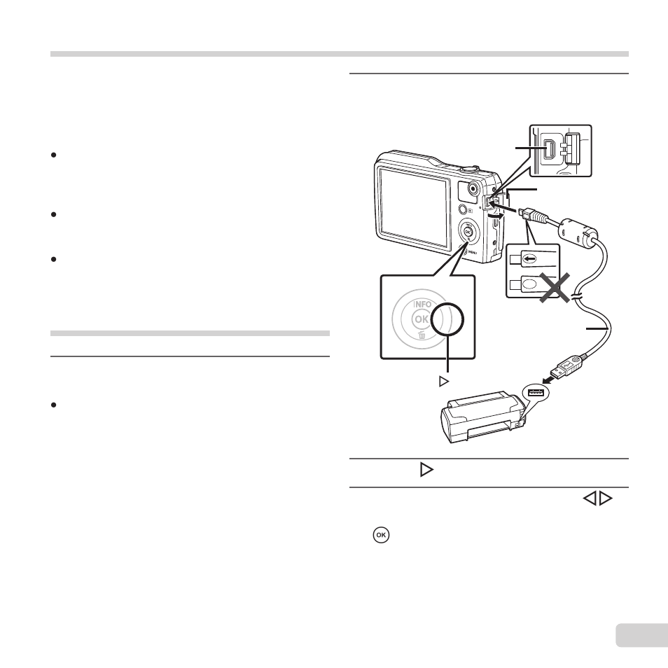 Printing, Direct printing (pictbridge) | Olympus VG-190 User Manual | Page 45 / 78