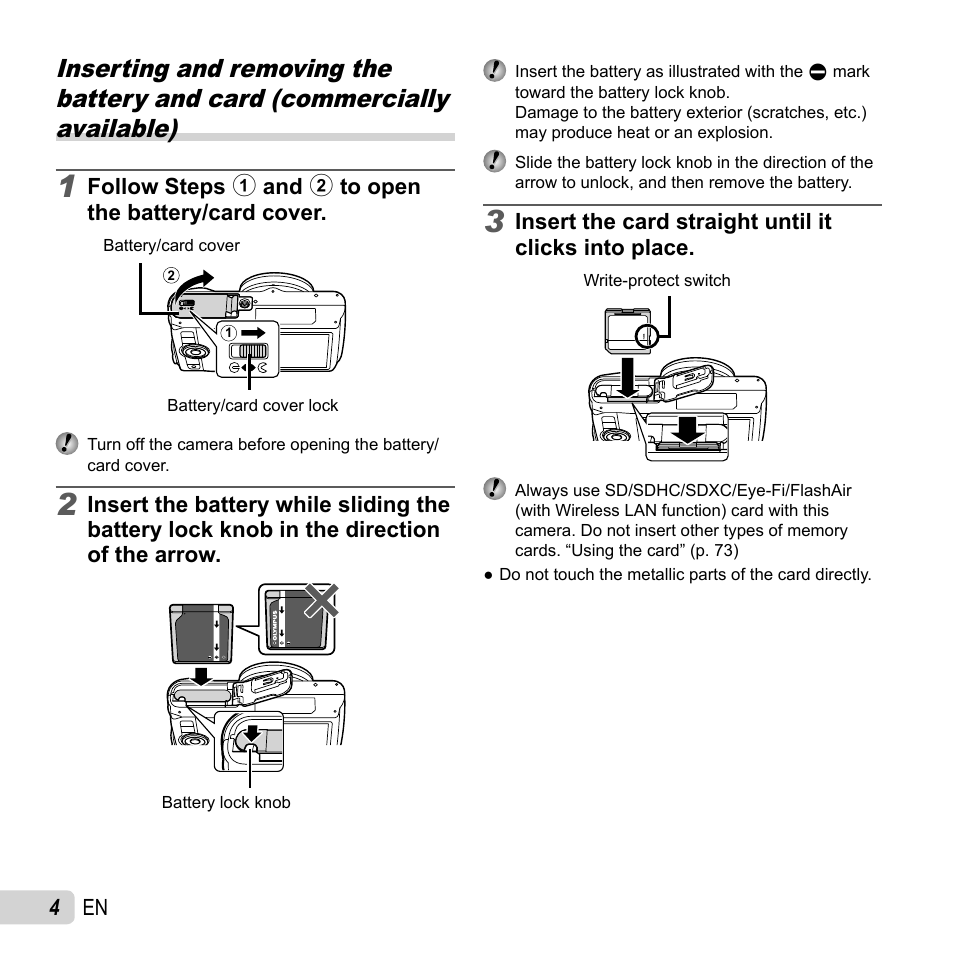 Olympus SH-50 iHS User Manual | Page 4 / 88