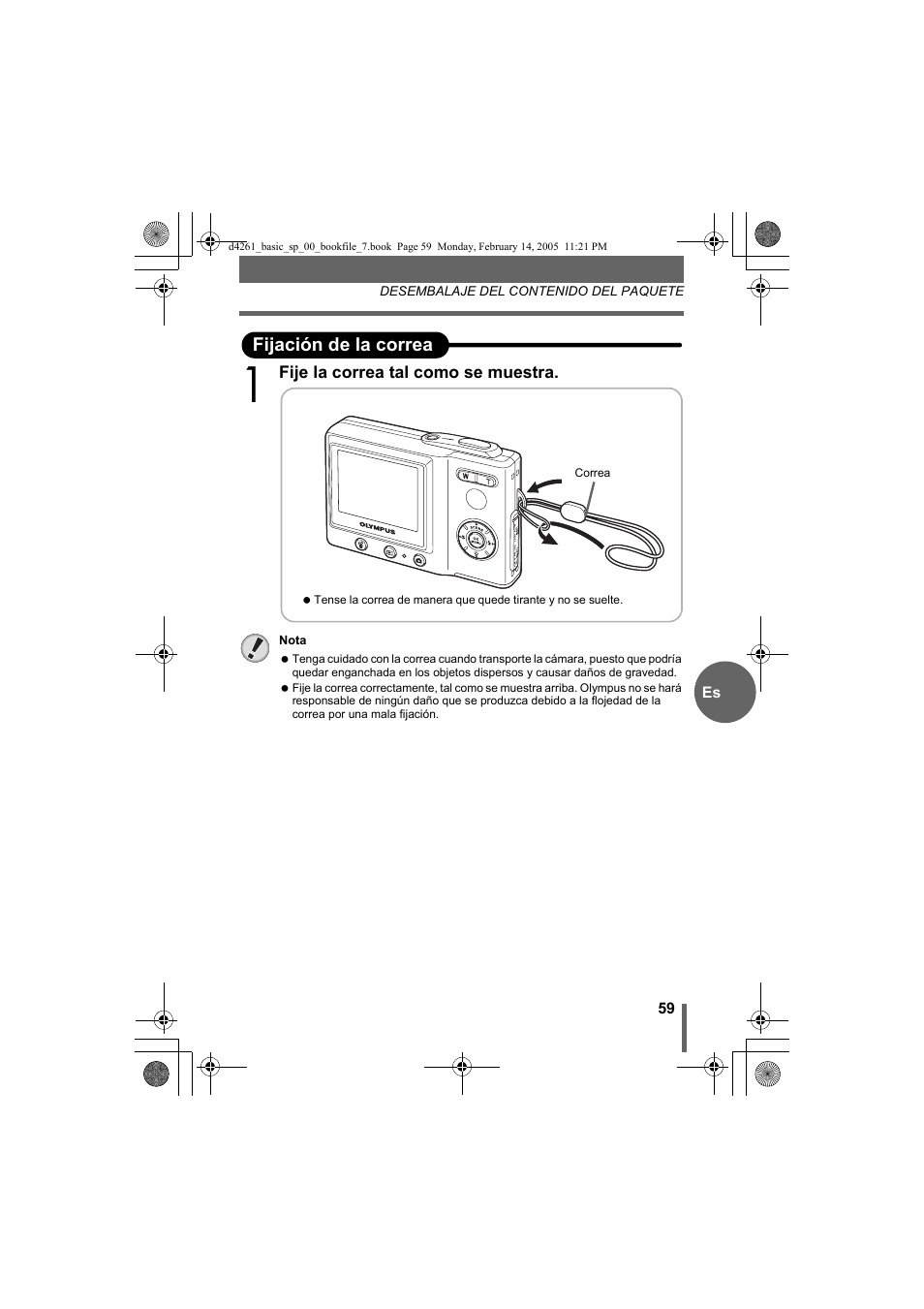 Olympus D-630 Zoom User Manual | Page 59 / 100